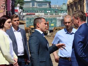 Дмитрий Бердников: При благоустройстве улицы Урицкого в Иркутске будут внедрены современные технологии