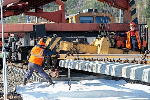 В январе-апреле текущего года на Красноярской железной дороге перевезено  68,6 тыс. контейнеров ДФЭ