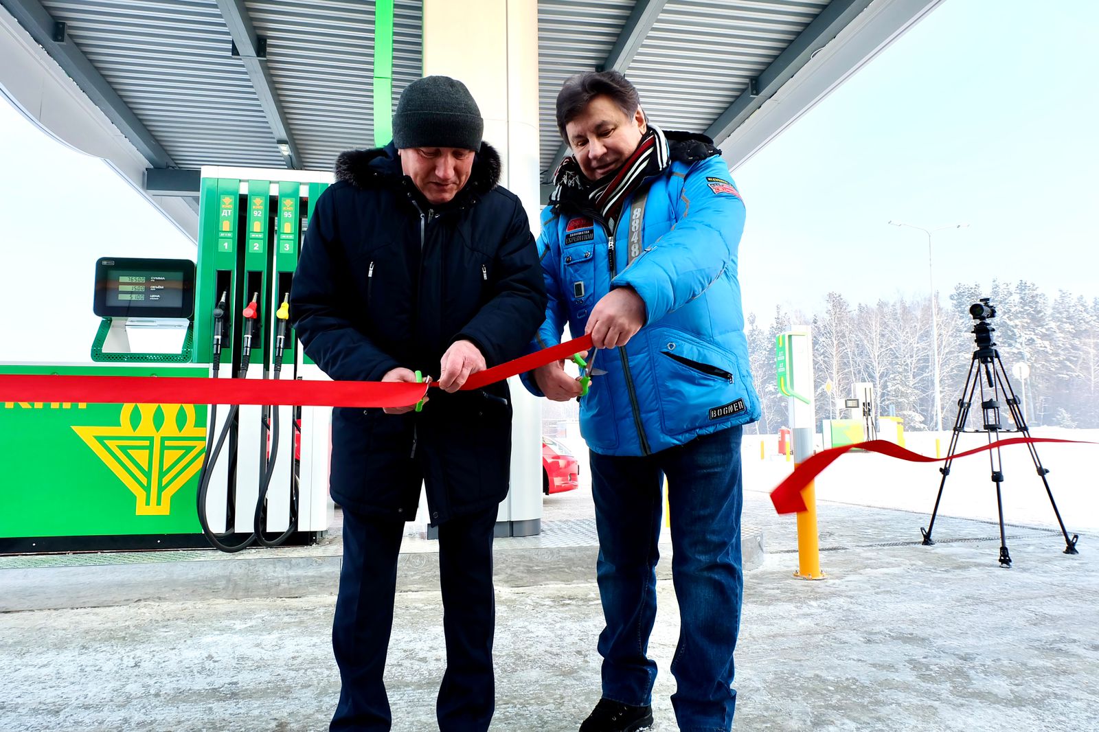 АЗС «КНП» в Ермаковском районе открыла двери после модернизации |  31.01.2022 | Абакан - БезФормата