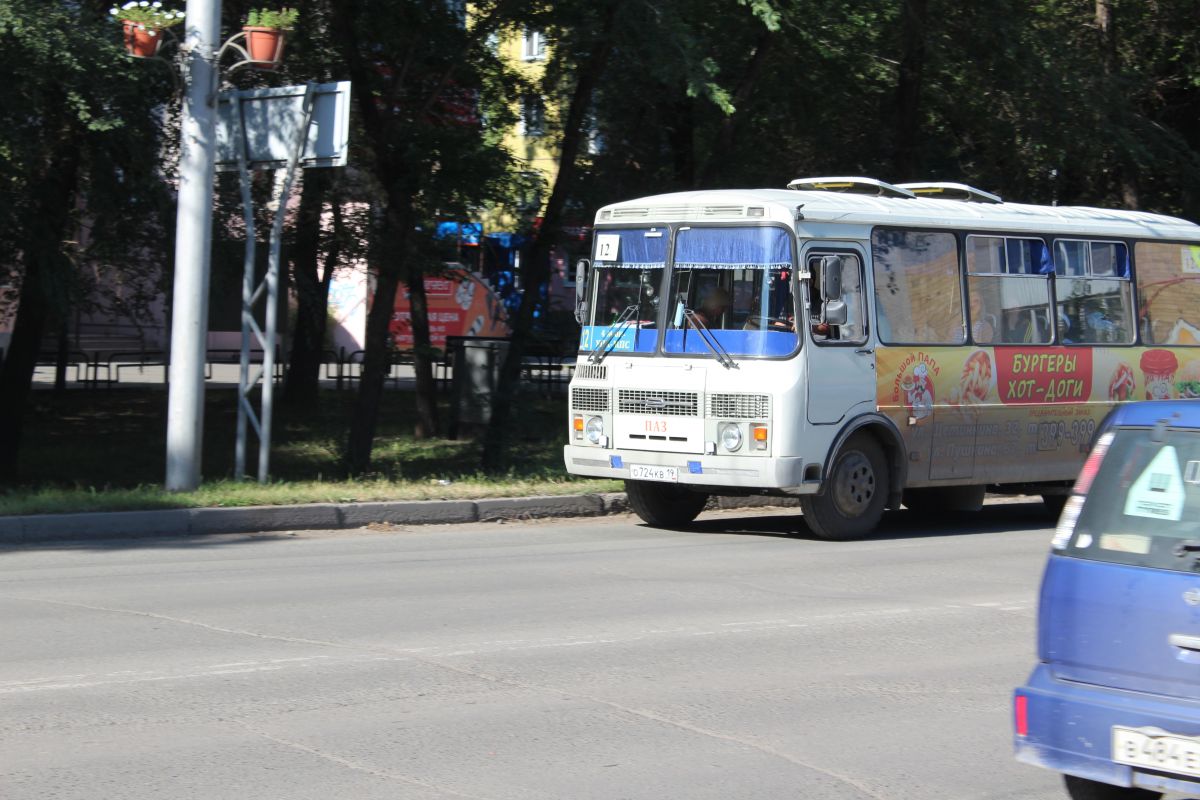 В столице Хакасии временно изменены схемы движения автобусных маршрутов