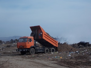 В Абакане возобновил работу карьер складирования растительных отходов