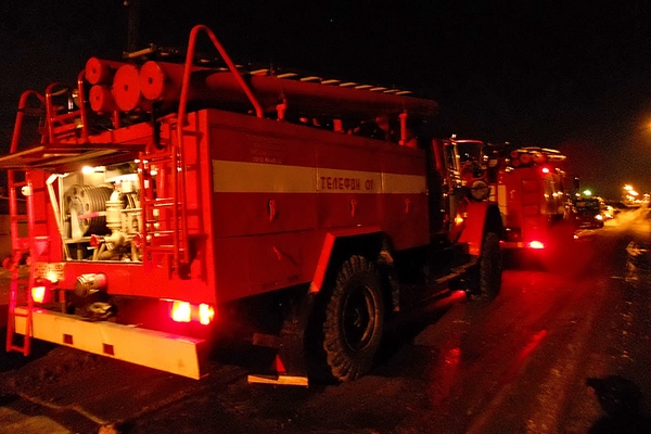 Жаркие выходные выдались для сотрудников пожарной охраны Хакасии