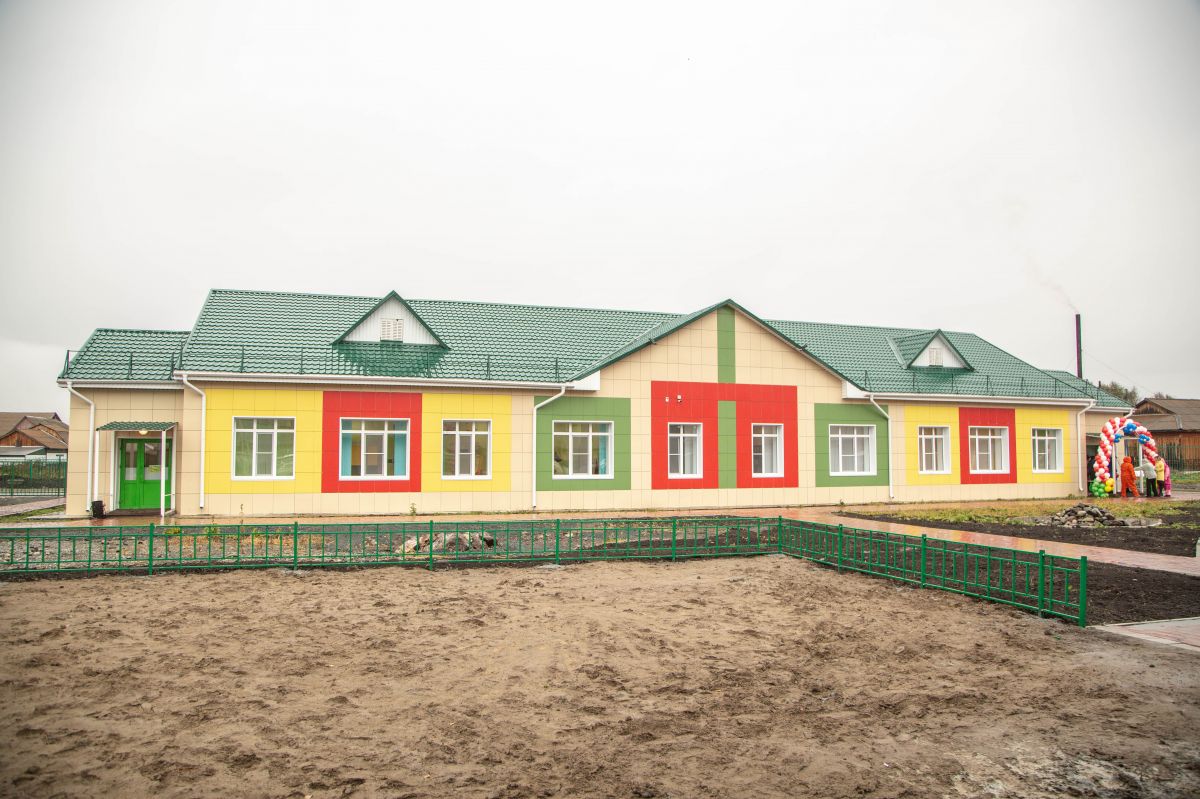 В Таштыпском районе распахнул двери новый корпус детского сада