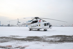    В Хакасии вертолет санавиации с начала года эвакуировал двух пациентов