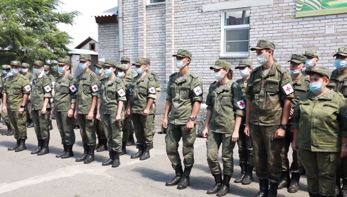 Военные медики в Хакасии приступили к лечению пациентов с COVID-19