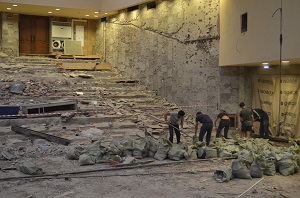    В Абакане продолжается реконструкция драмтеатра