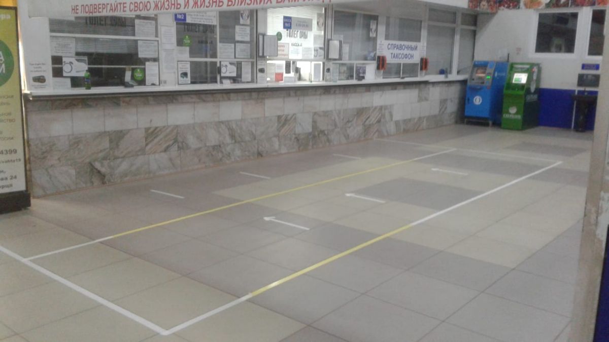 На автовокзале Абакана усилены профилактические меры