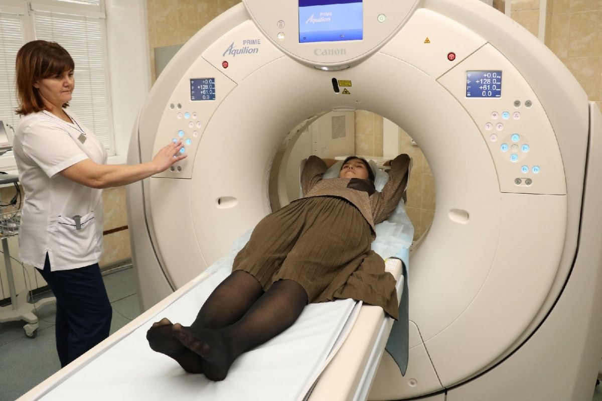 В Хакасии появился новейший многосрезовый томограф