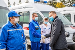 В Хакасию поступили новые кареты «скорой помощи»