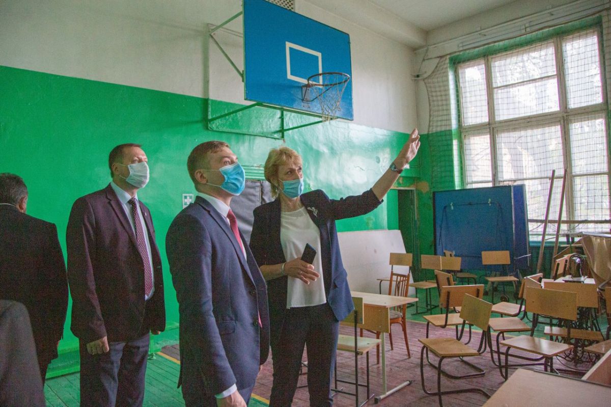 Власти Хакасии выделит средства на ремонт спортзала Черногорского техникума
