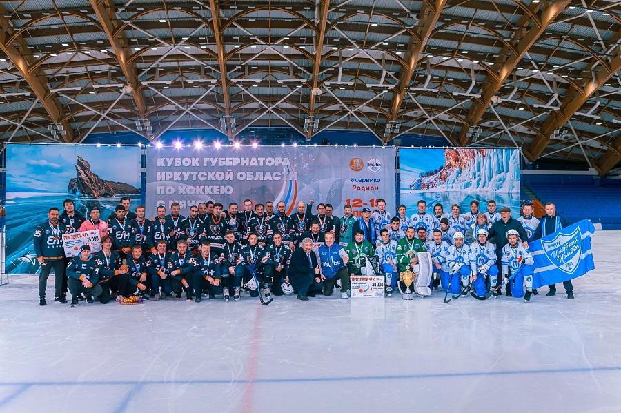 Лидер Кубка губернатора Приангарья по хоккею с мячом - команда «Иркутский политех»