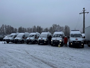 Вторая партия машин скорой помощи для сельских территорий поступила в Хакасию