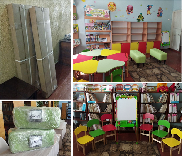 Библиотекари Хакасии помогли создать детский уголок для маленьких читателей
