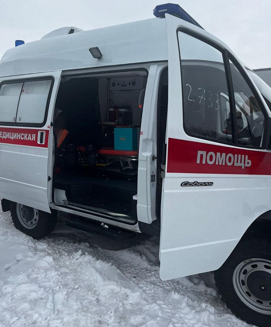 В Хакасию поступила первая партия машин скорой помощи для сел