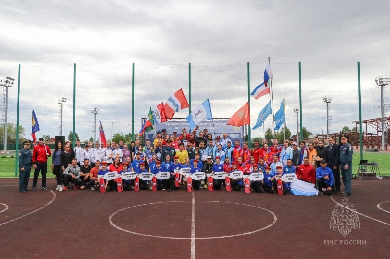 Соревнования по легкой атлетике среди сотрудников МЧС России по Сибири прошли в Хакасии