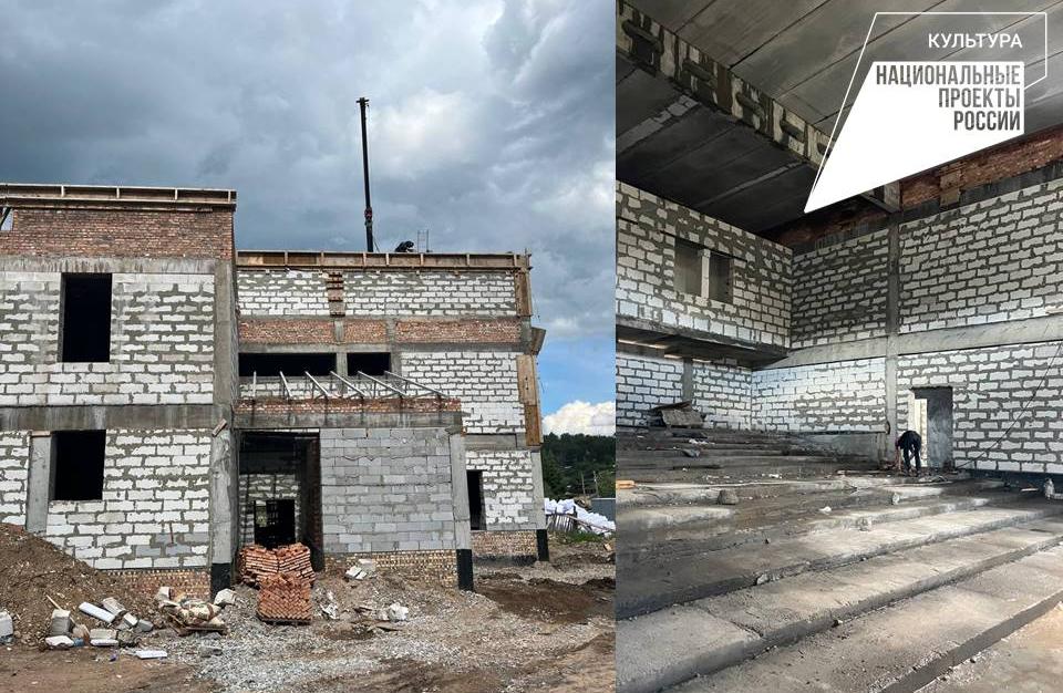 Власти Хакасии оценили ход строительства Центра культурного развития в Сорске