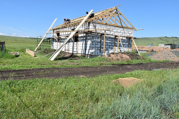 В Копьево строят индивидуальное жилье по госпрограмме «Комплексное развитие сельских территорий»
