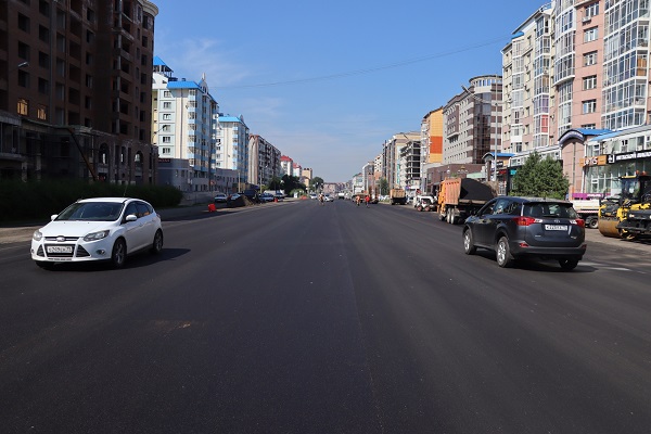 В Абакане на улице Кирова ремонт дороги закончат раньше, чем планировали