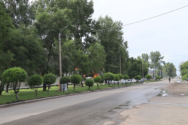 В Абакане на улице Заводской запустили новую линию уличного освещения