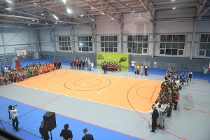 В Усть-Абакане открылся универсальный спортивный зал
