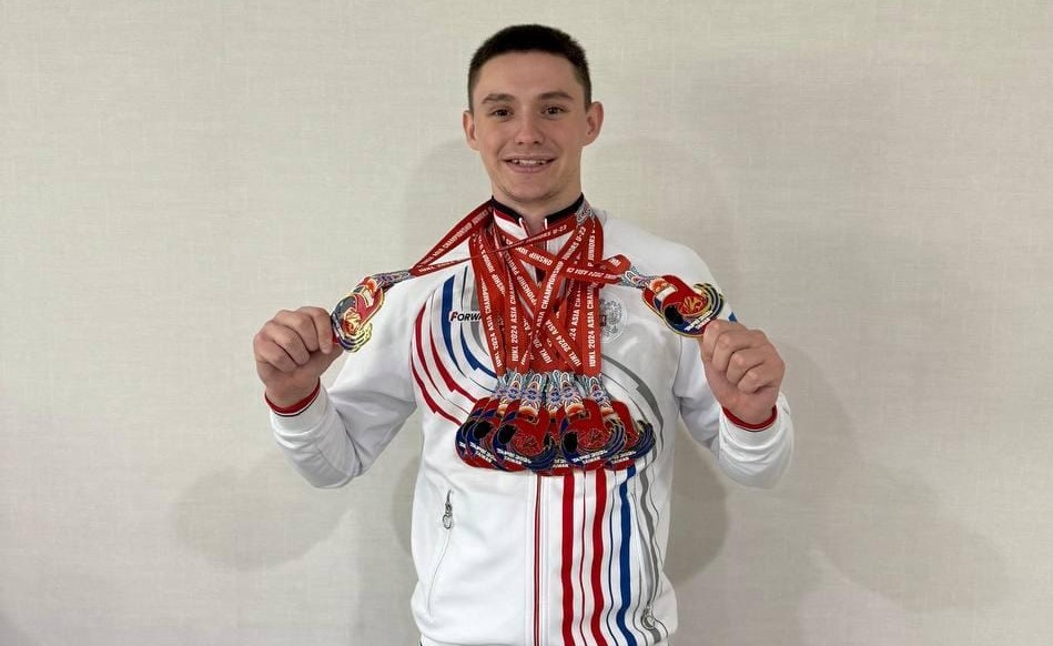 Фёдор Жибинов из Хакасии завоевал 10 золотых медалей международных соревнований