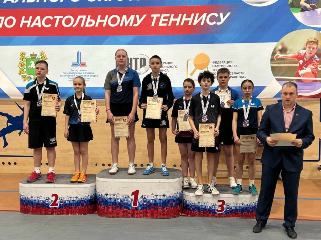Спортсмен из Хакасии – призёр первенства Сибири по настольному теннису