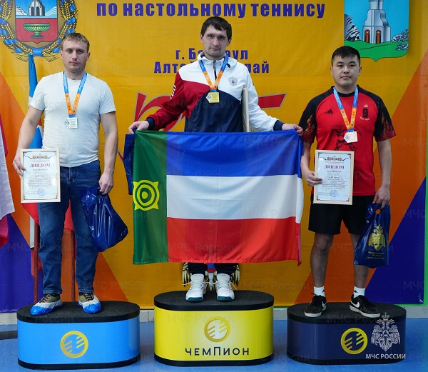 Александр Мясоедов из Хакасии выиграл соревнования по настольному теннису СФО