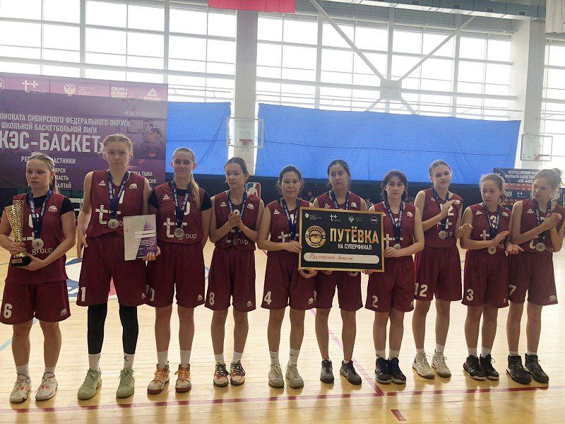 Баскетболистки Хакасии завоевали путевку на Суперфинал