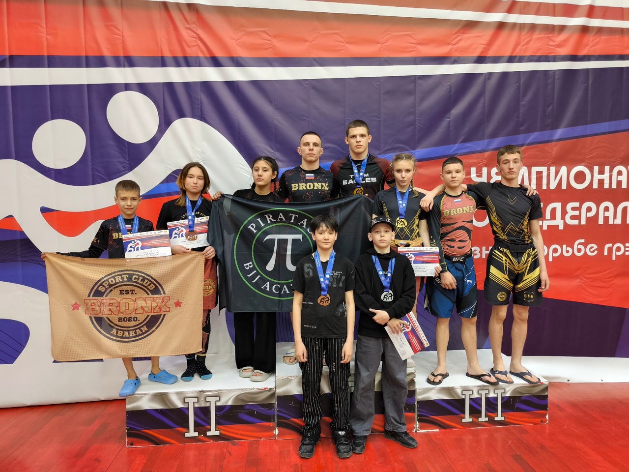 31 медаль завоевали хакасские спортсмены на чемпионате и первенстве Сибири по грэпплингу