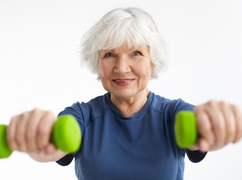 pensionerka sport