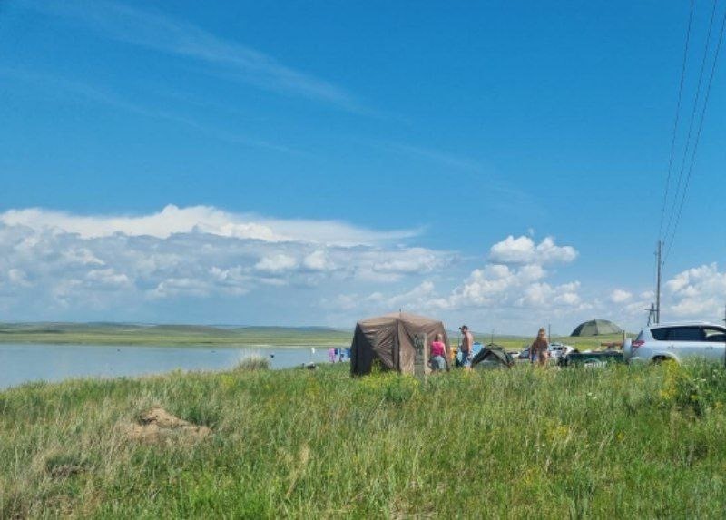 palatka u vodoema