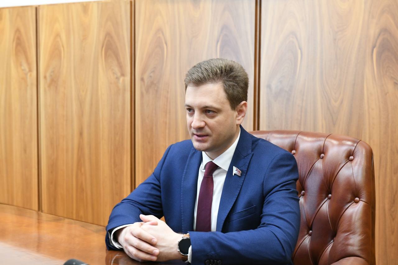 Глава Хакасии встретился с депутатом Госдумы Георгием Камневым