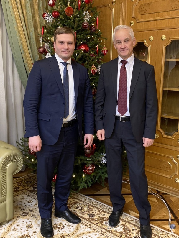 Глава Хакасии встретился с первым заместителем председателя правительства России Андреем Белоусовым