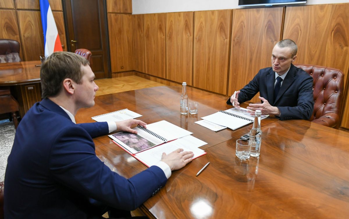 Дмитрий Левченко доложил главе Хакасии об итогах работы Госохранинспекции