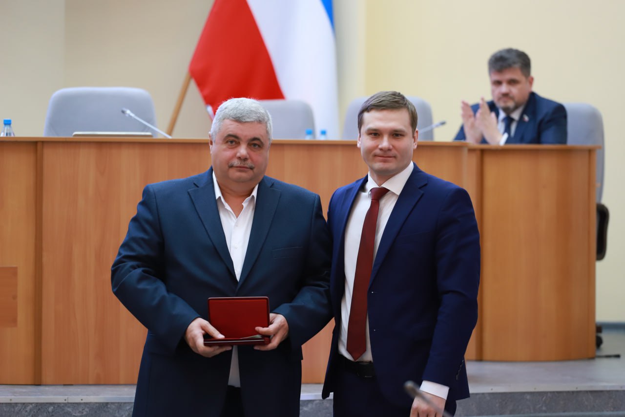 Депутат Верховного Совета Хакасии получил высокую государственную награду